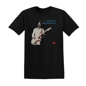 Curtis Mayfield - The Very Best Of Curtis Mayfield Album Cover T-Shirt