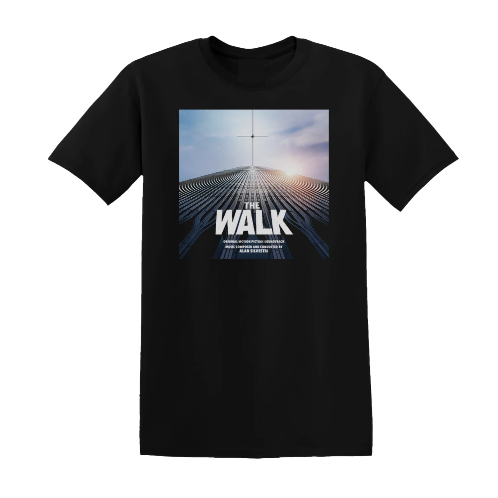 Alan Silvestri - The Walk Original Motion Picture Soundtrack Album Cover T-Shirt