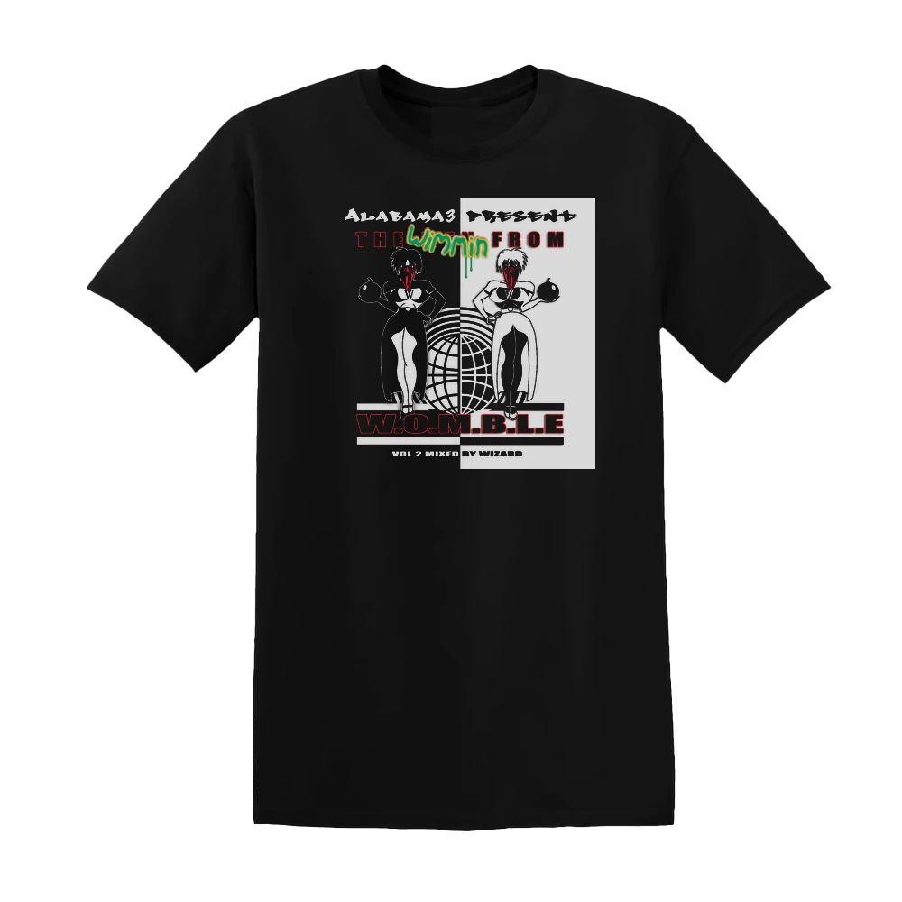 Alabama 3 - The Wimmin From Womble Album Cover T-Shirt