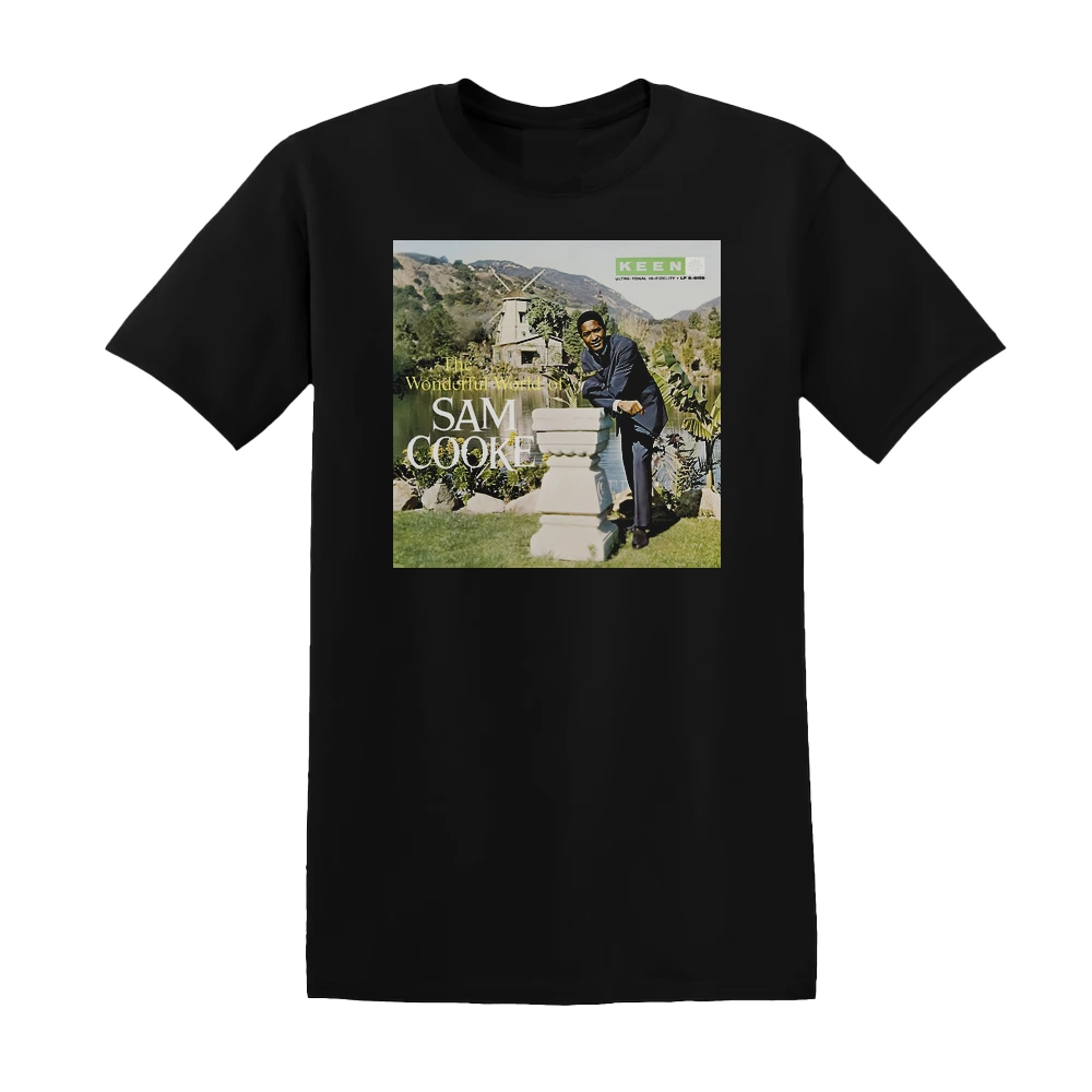 Sam Cooke - The Wonderful World Of Sam Cooke Album Cover T-Shirt