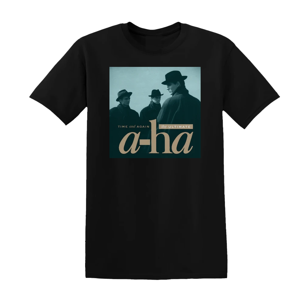 a‐ha - Time And Again The Ultimate A Ha Album Cover T-Shirt