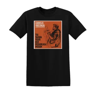 Cornelis Vreeswijk - Tio Vackra Visor Och Personliga Person Album Cover T-Shirt