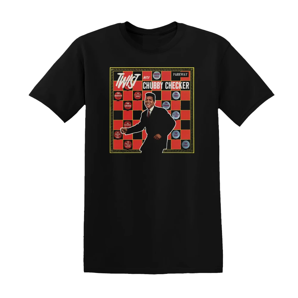Chubby Checker - Twist With Chubby Checker Album Cover T-Shirt