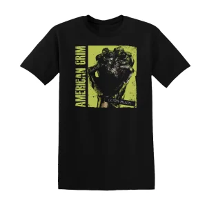 American Grim - Ultra Black Album Cover T-Shirt