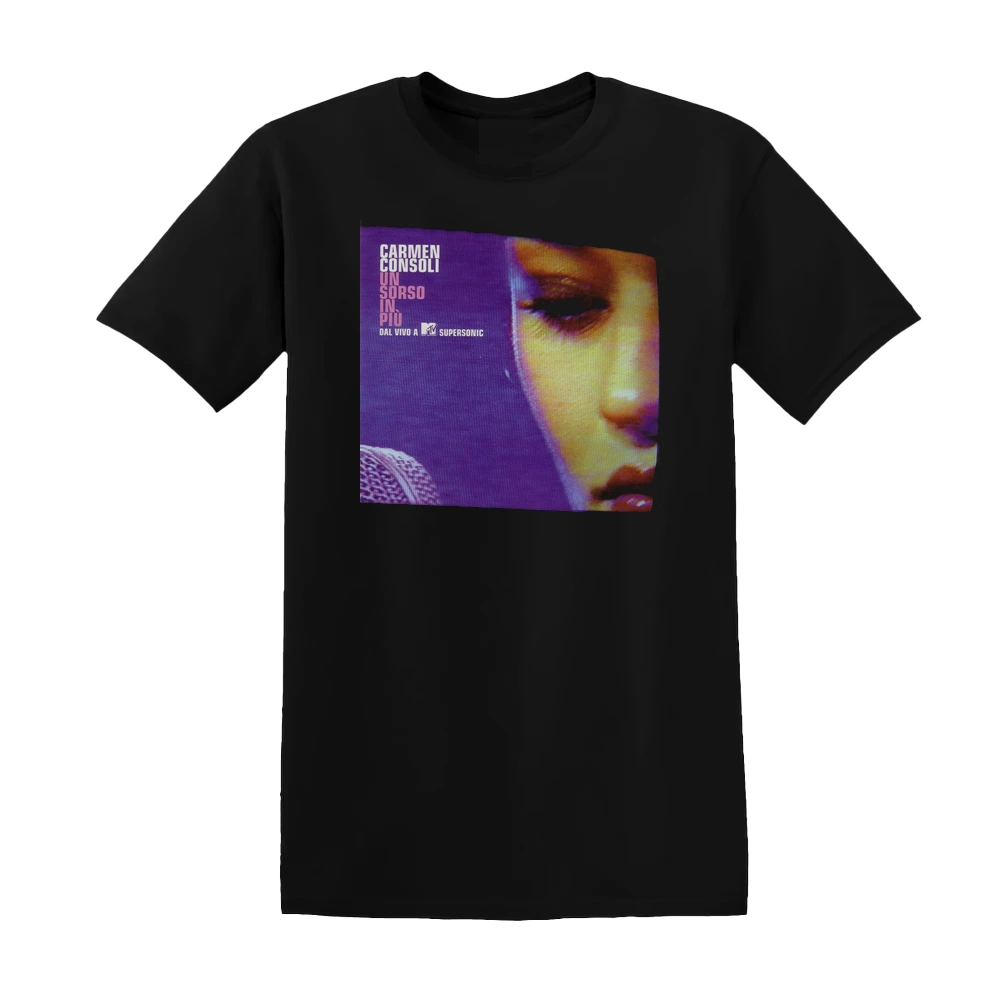 Carmen Consoli - Un Sorso In Pi Dal Vivo A Mtv Supersonic Album Cover T-Shirt