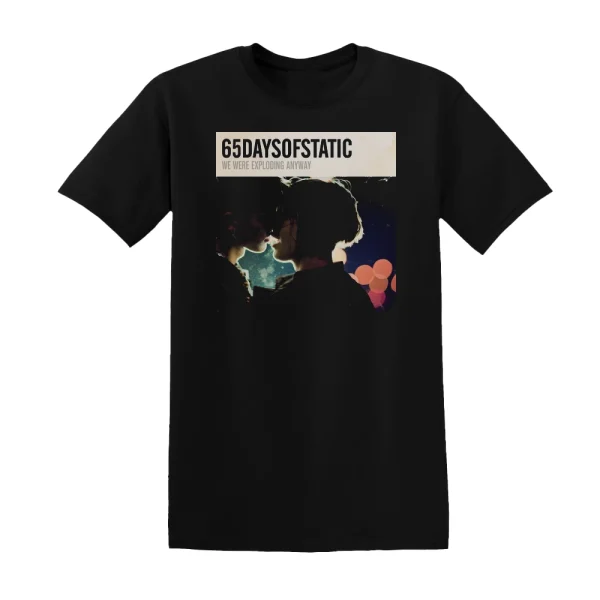 65daysofstatic - We Were Exploding Anyway Album Cover T-Shirt