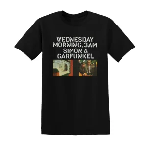 Simon & Garfunkel - Wednesday Morning 3 Am Album Cover T-Shirt