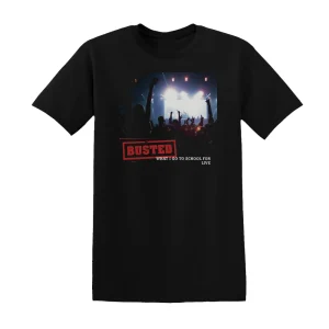 Busted - What I Go To School For 3 Album Cover T-Shirt