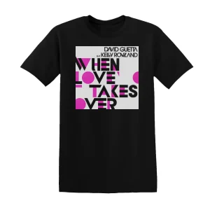 David Guetta - When Love Takes Over Album Cover T-Shirt