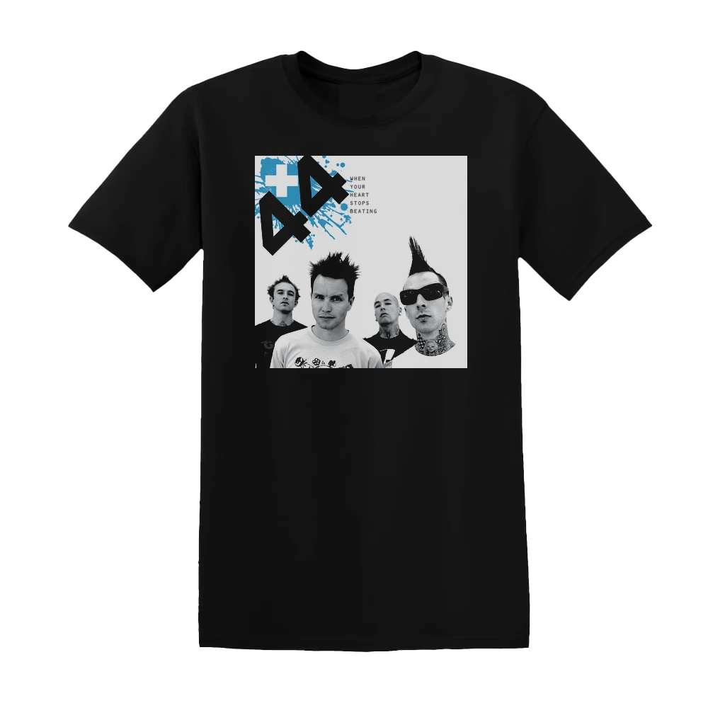 plus 44 - When Your Heart Stops Beating 5 Album Cover T-Shirt