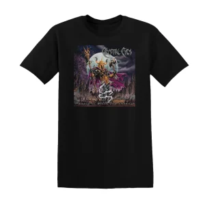 Crystal Eyes - World Of Black And Silver Album Cover T-Shirt