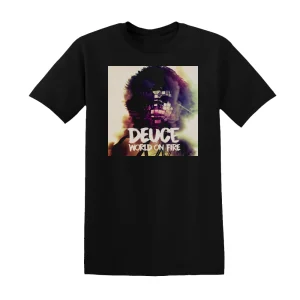 Deuce - World On Fire Album Cover T-Shirt