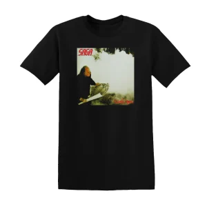 Saga - Worlds Apart Album Cover T-Shirt