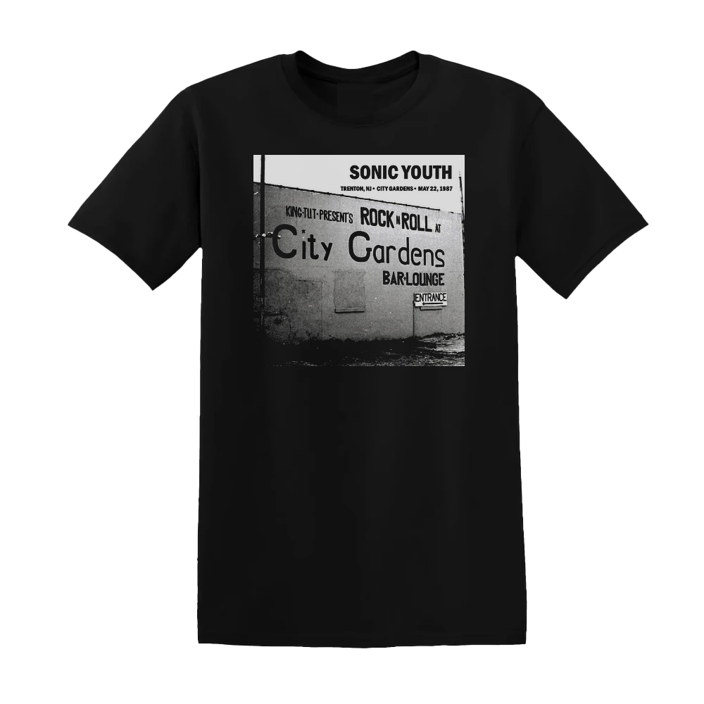 Sonic Youth - 1987 05 22 City Gardens Trenton Nj Usa Album Cover T-Shirt
