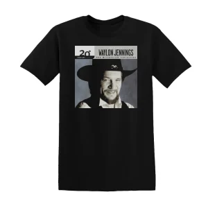 Waylon Jennings - 20Th Century Masters The Millennium Collection The Best Of W Album Cover T-Shirt