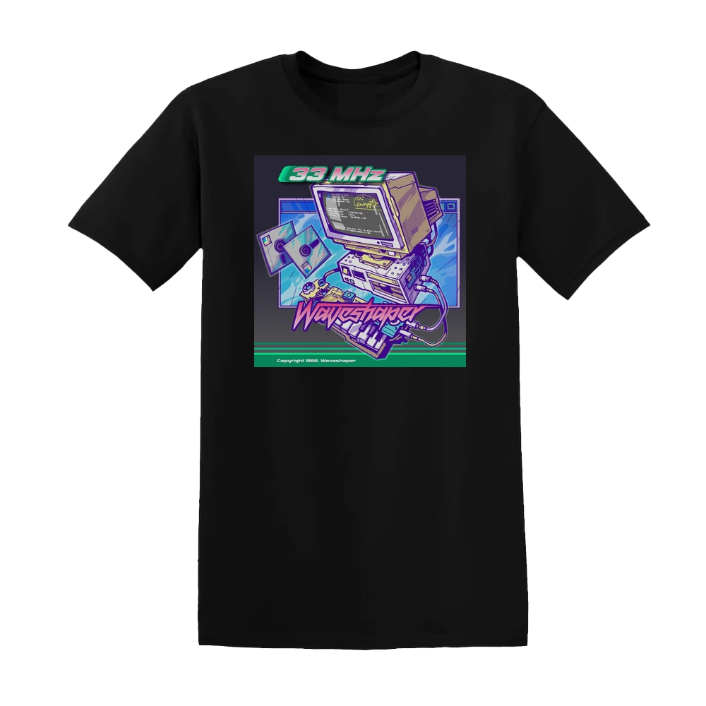 Waveshaper - 33 Mhz Album Cover T-Shirt