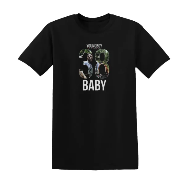Youngboy Never Broke Again - 38 Baby Album Cover T-Shirt