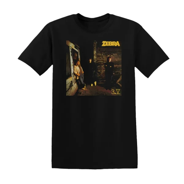 Zebra - 3V Album Cover T-Shirt