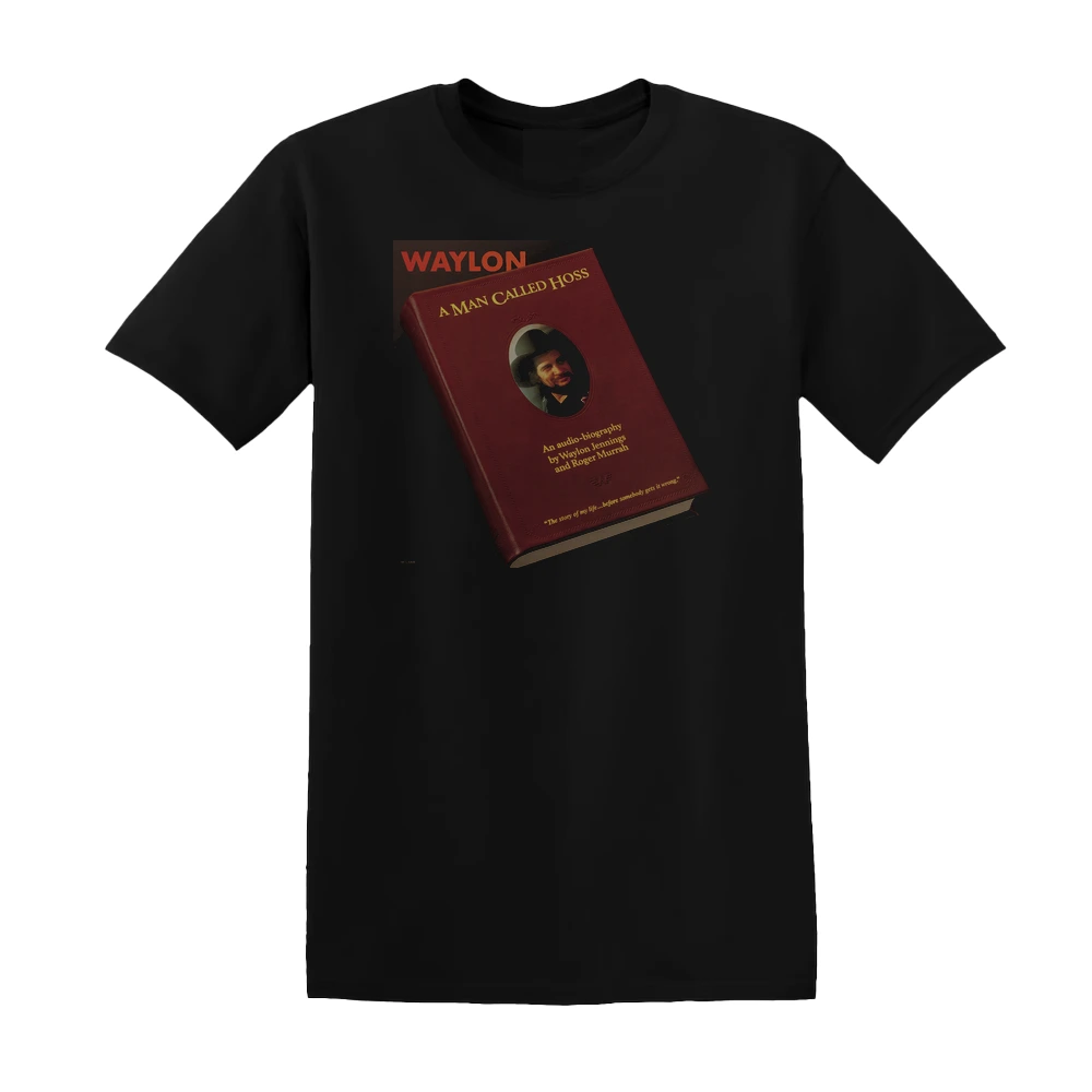 Waylon Jennings - A Man Called Hoss Album Cover T-Shirt
