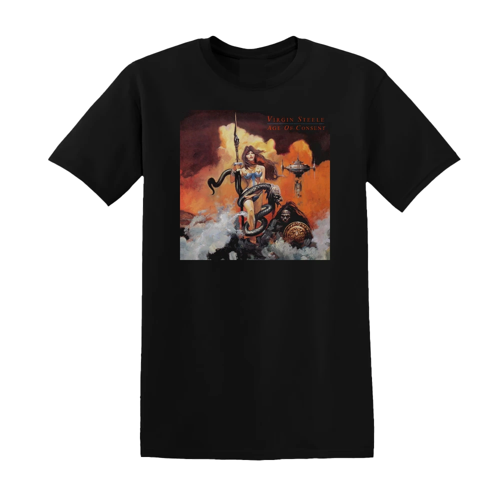 Virgin Steele - Age Of Consent Album Cover T-Shirt