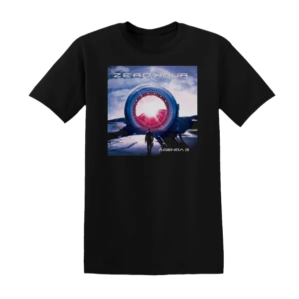 Zero Hour - Agenda 21 Album Cover T-Shirt