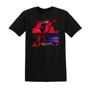 UHF - Ao Vivo Em Almada No Jogo Da Noite Album Cover T-Shirt