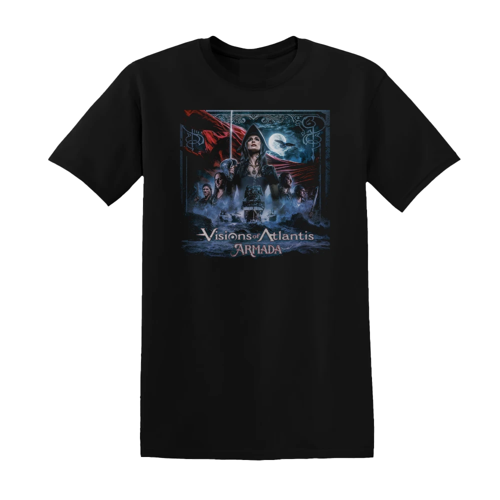 Visions of Atlantis - Armada Album Cover T-Shirt