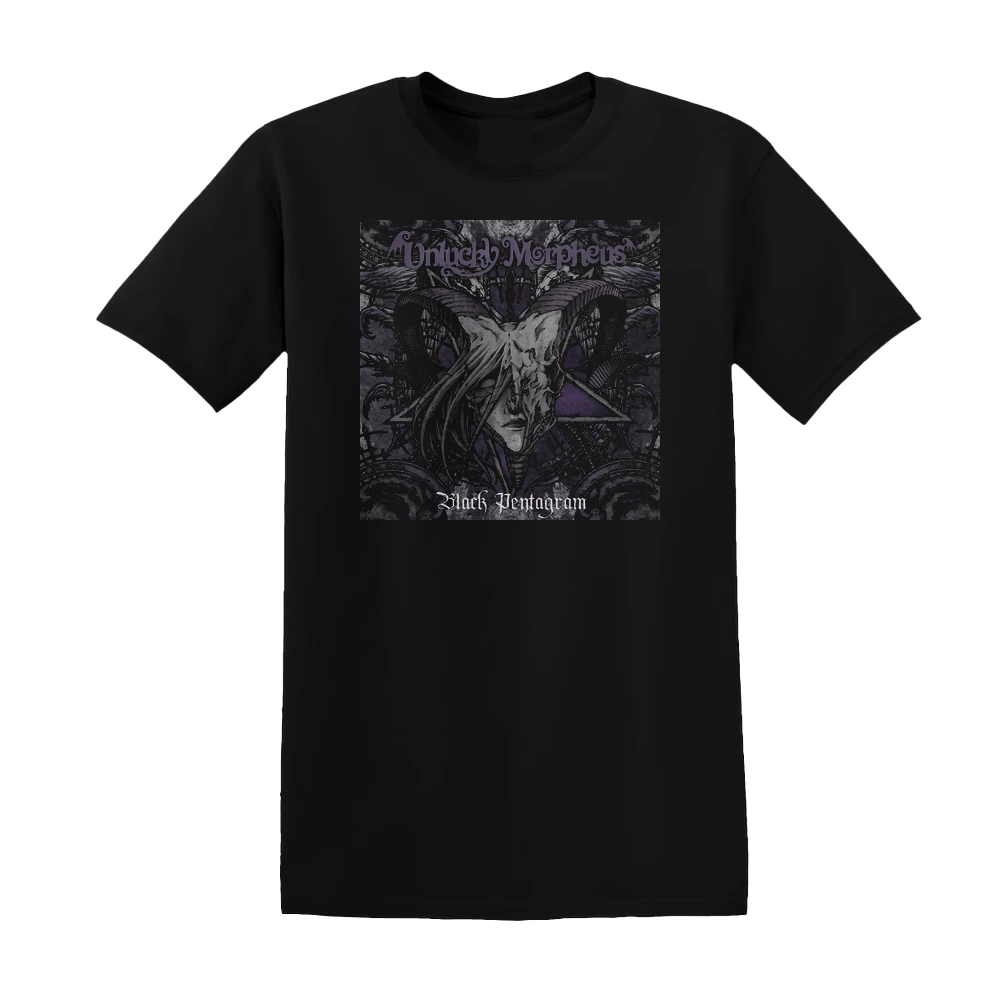 Unlucky Morpheus - Black Pentagram Album Cover T-Shirt