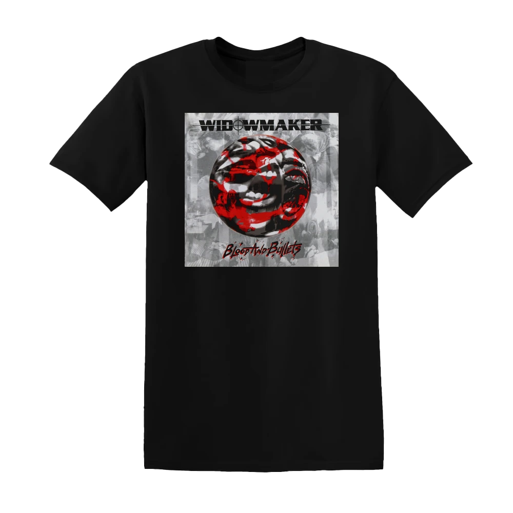 Widowmaker - Blood And Bullets Album Cover T-Shirt