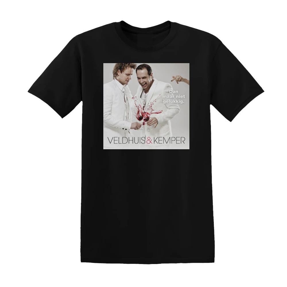 Veldhuis & Kemper - Dan Maar Niet Gelukkig Album Cover T-Shirt