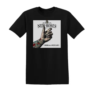 The New Roses - Dancing On A Razor Blade Album Cover T-Shirt
