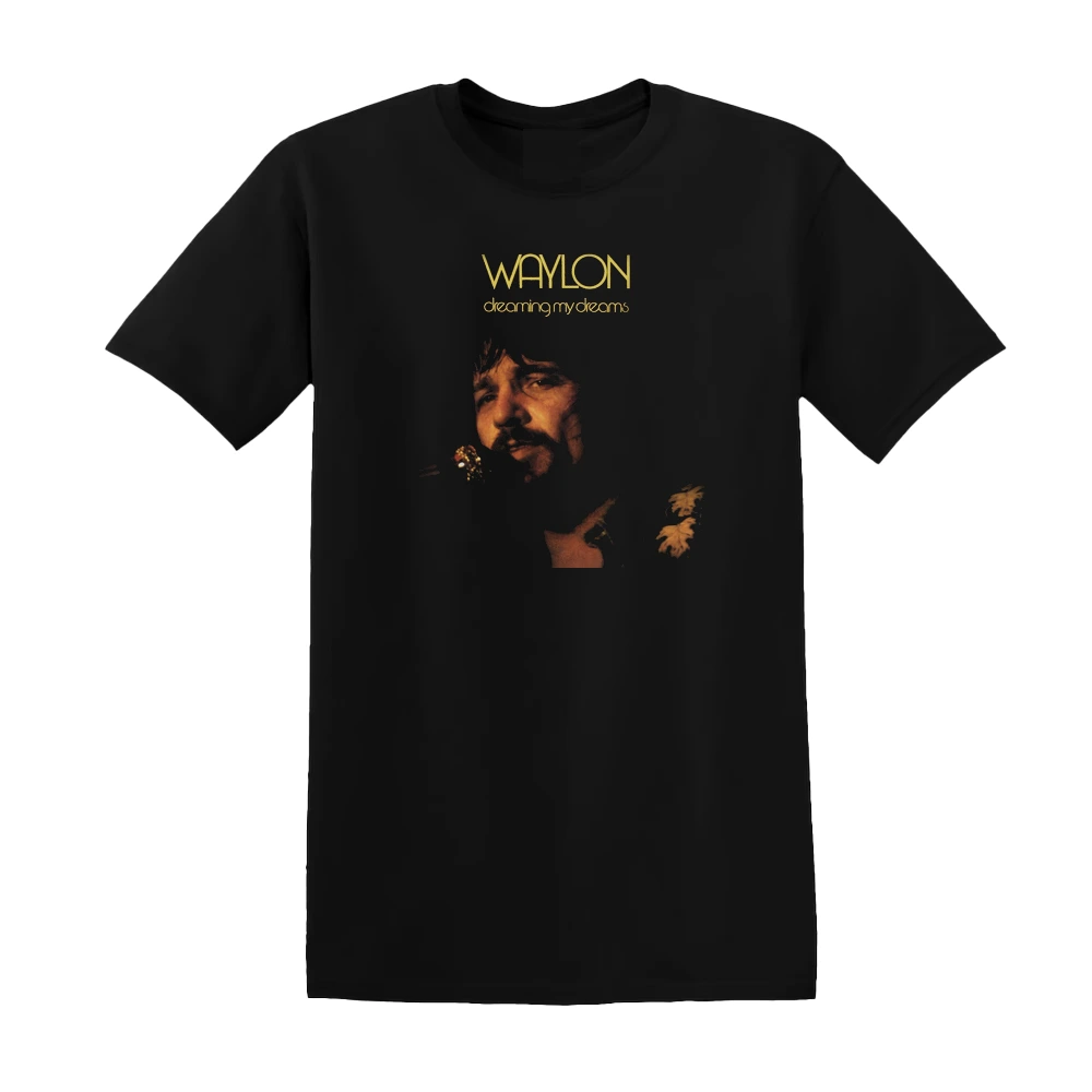 Waylon Jennings - Dreaming My Dreams Album Cover T-Shirt