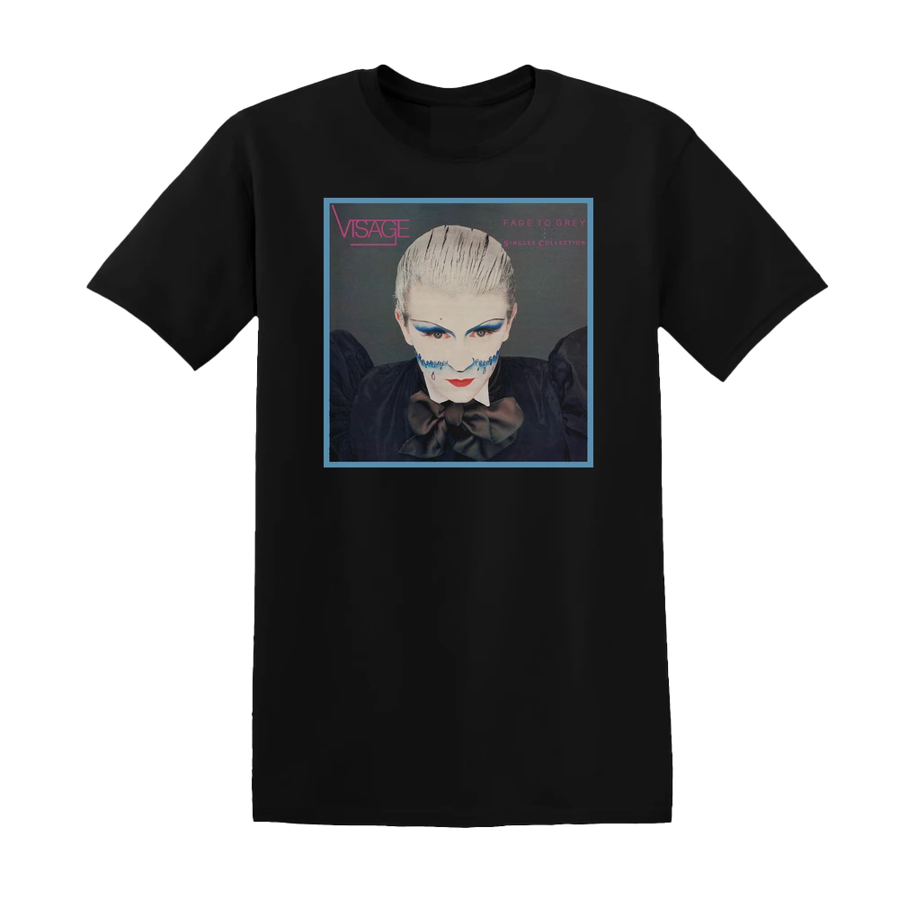 Visage - Fade To Grey Singles Collection Album Cover T-Shirt