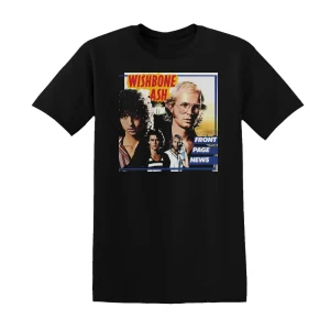 Wishbone Ash - Front Page News Album Cover T-Shirt