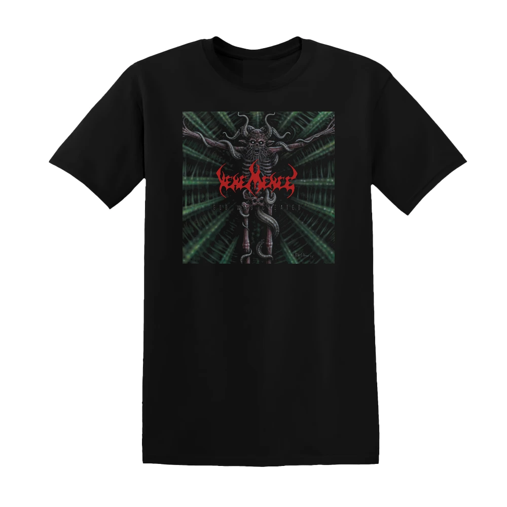 Vehemence - God Was Created Album Cover T-Shirt
