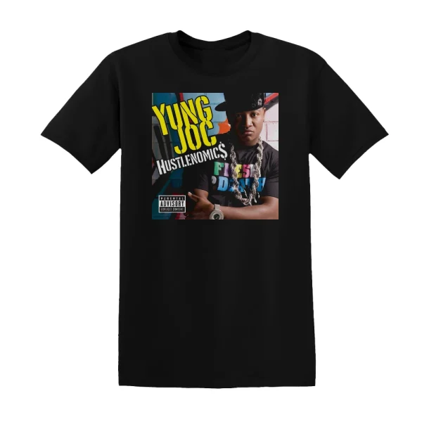 Yung Joc - Hustlenomics Album Cover T-Shirt