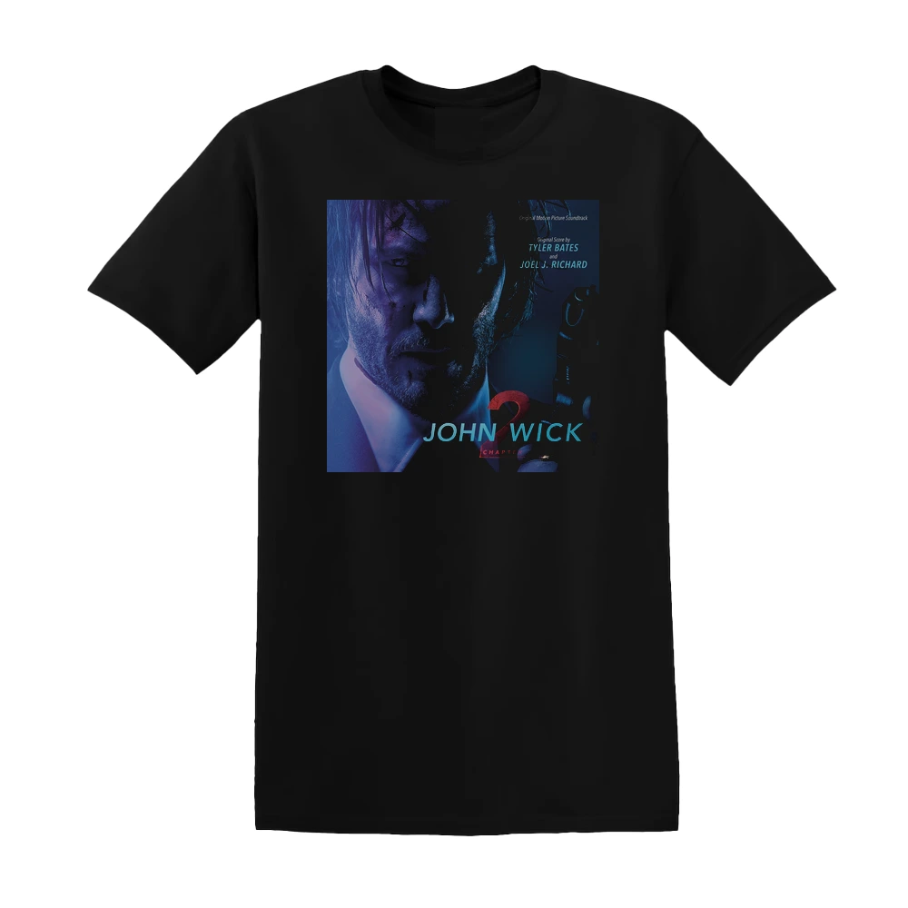 Tyler Bates - John Wick Chapter 2 Original Motion Picture Soundtrack Album Cover T-Shirt