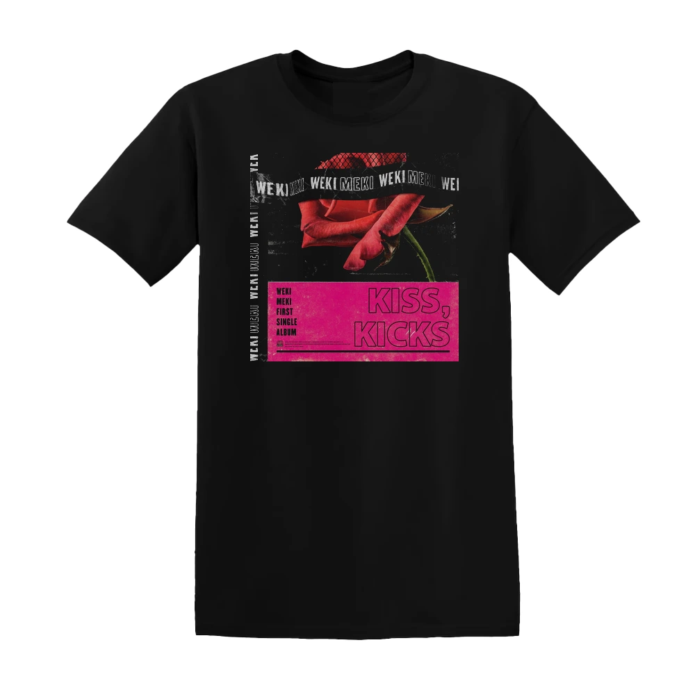 Weki Meki - Kiss Kicks Album Cover T-Shirt