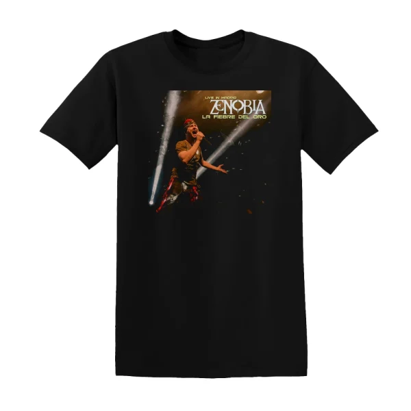 Zenobia - La Fiebre Del Oro Live In Madrid Album Cover T-Shirt