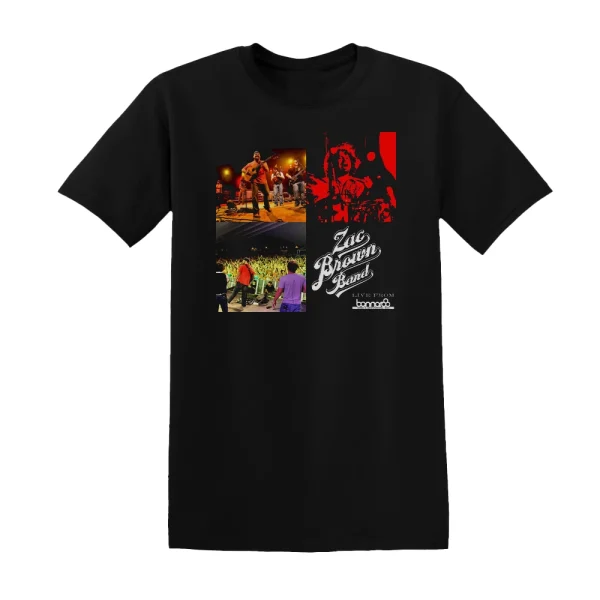 Zac Brown Band - Live From Bonnaroo Album Cover T-Shirt