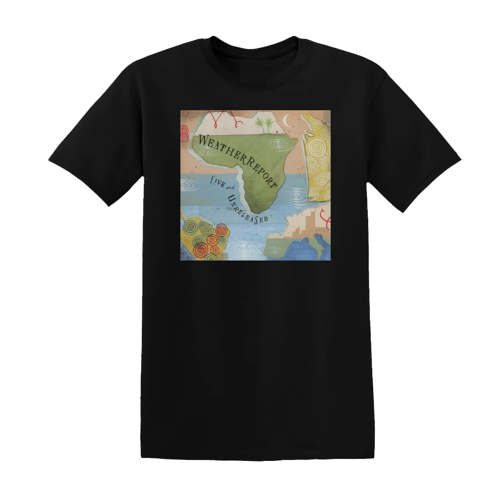 Weather Report - Live Unreleased Album Cover T-Shirt