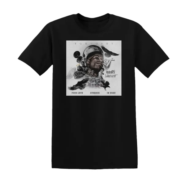Youngboy Never Broke Again - Master The Day Of Judgement Album Cover T-Shirt