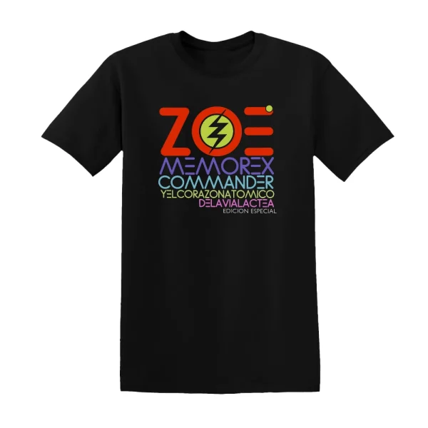 Zoé - Memo Rex Commander Y El Corazn Atmico De La Va Lctea Album Cover T-Shirt