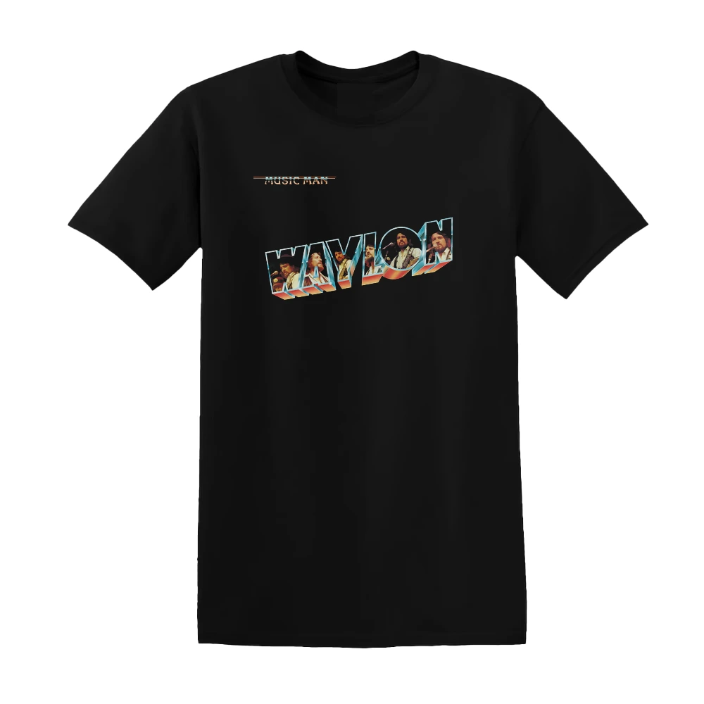 Waylon Jennings - Music Man Album Cover T-Shirt