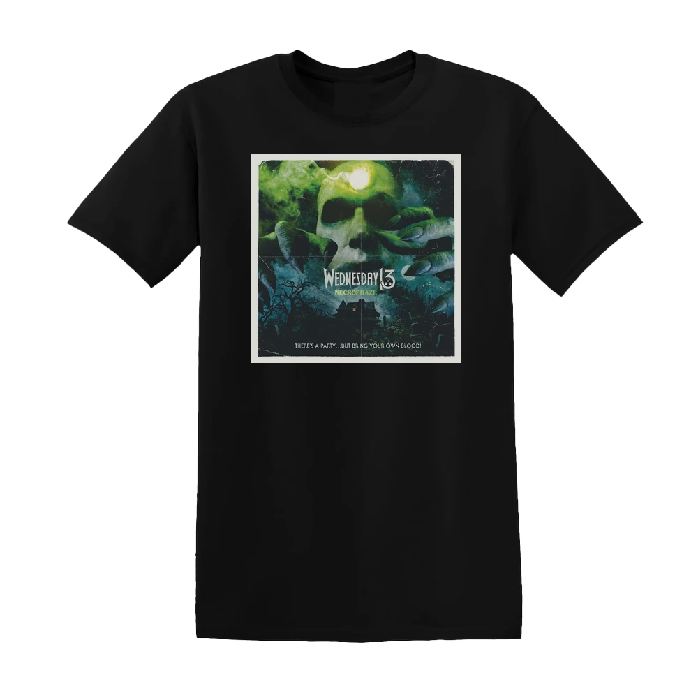 Wednesday 13 - Necrophaze Album Cover T-Shirt