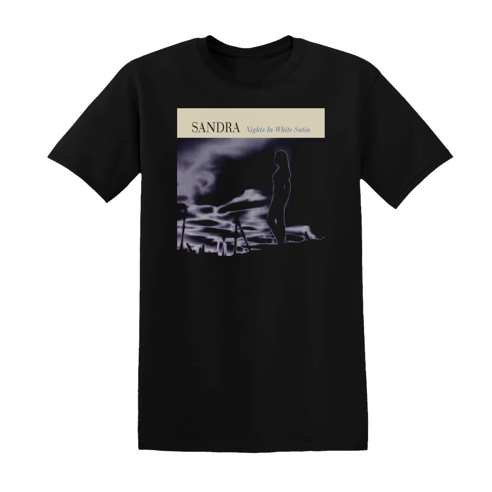 Sandra - Nights In White Satin Album Cover T-Shirt