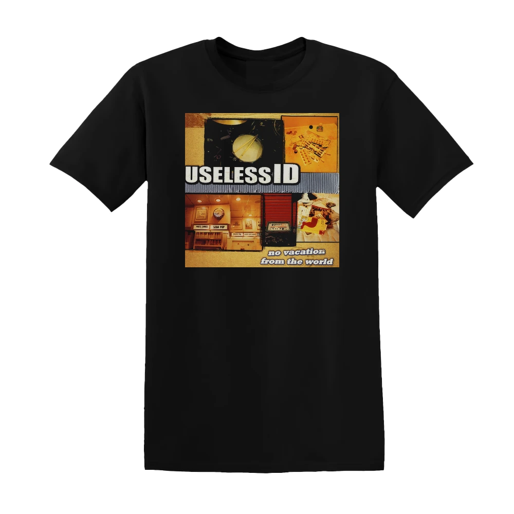 Useless ID - No Vacation From The World Album Cover T-Shirt