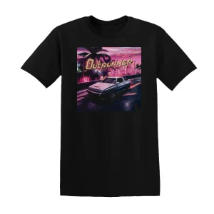 Xuji Sunset - Outrunner Album Cover T-Shirt