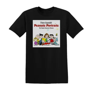 Vince Guaraldi - Peanuts Portraits The Classic Character Themes Album Cover T-Shirt