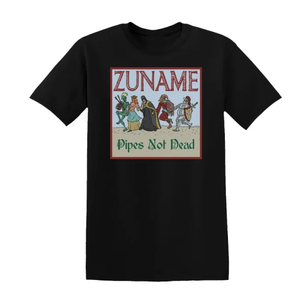 Zuname - Pipes Not Dead   Ep Album Cover T-Shirt